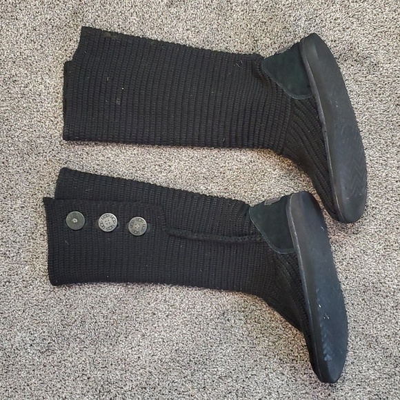 Ugg Australia Women Classic Tall Sweater Cardi Knit boots shoes sz 8 - Picture 5 of 13